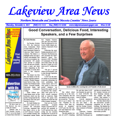 This week's front page.